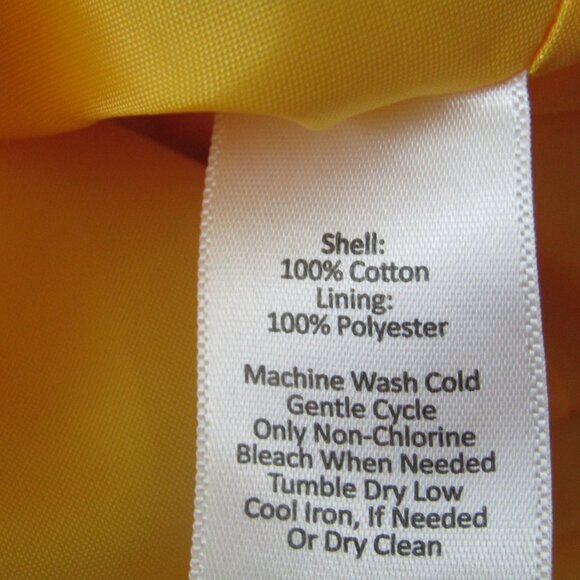 Talbots Women's Plaid Skirt 8 Petite Yellow Preppy Academia Office Church - Picture 11 of 11